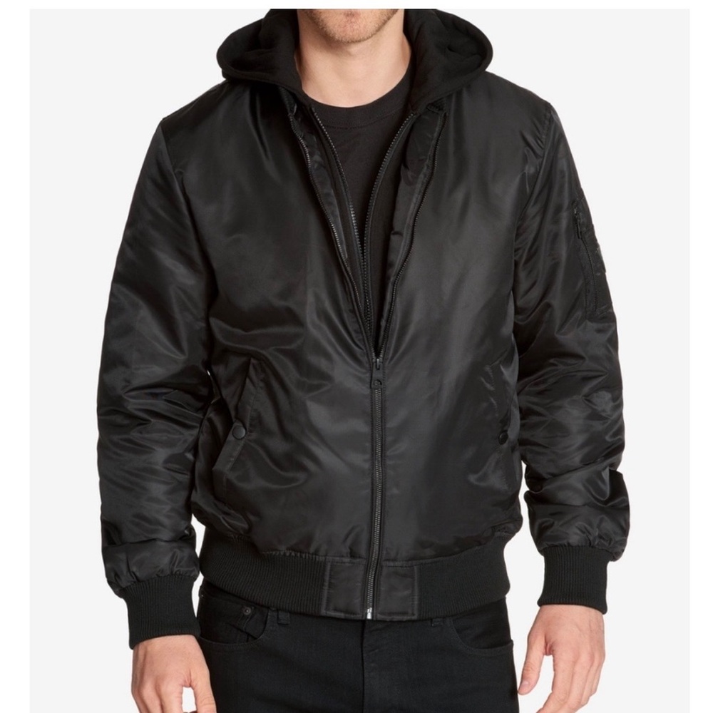 Alpha Industries Black Bomber Jacket